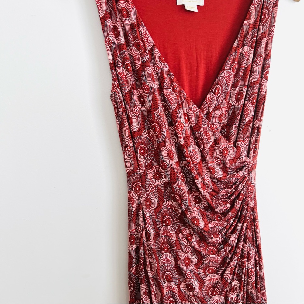 Anthropologie Maeve Yvette Ruched Dress - Picture 6 of 11